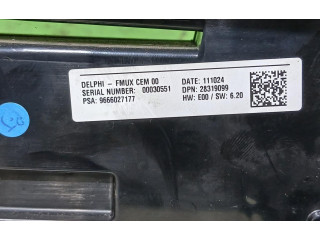 Блок управления климат-контролем 9666027177 Citroen C4 I