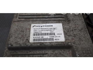 Блок управления двигателем Блок управления 51826699   Fiat Idea