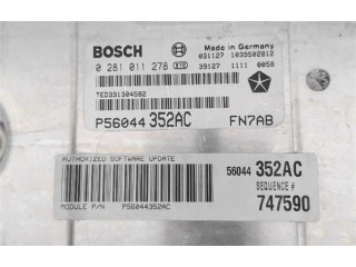 Блок управления двигателя P56044352AC Jeep Cherokee