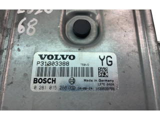 Блок управления двигателем Блок управления P31303388, 0281015286   Volvo S60