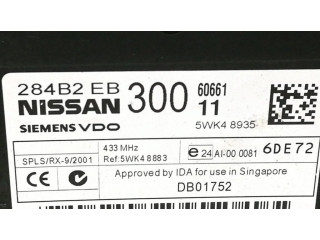 Блок комфорта 284B2EB Nissan Navara