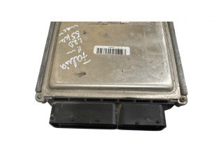 Блок управления двигателя 03P906021F, 03P906021AQ Skoda Fabia Mk2 (5J)