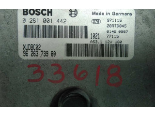 Блок управления двигателя 9626373980, 33618 Peugeot 806