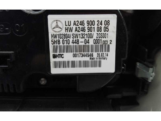 Блок управления климат-контролем LUA2469002408, HWA2469010805 Mercedes-Benz A W176