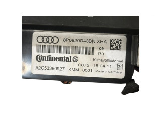 Блок управления климат-контролем 8P0820043BN, A2C53380927 Audi A3 S3 8P