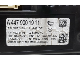 Панель приборов A4479001911, 163528   Mercedes-Benz Vito Viano W447       