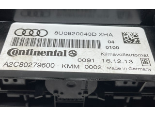 Блок управления климат-контролем 8U0820043D Audi Q3 8U