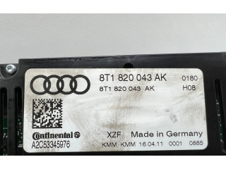 Блок управления климат-контролем 8T1820043AK, A2C53345976   Audi Q5 SQ5