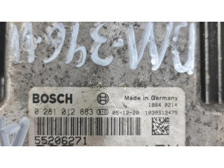 Řídící jednotka 55206271, 0281012883 Alfa Romeo GT 2006