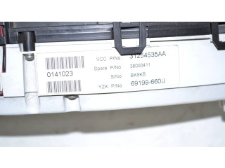 Панель приборов 31254535, 69199660U Volvo V70