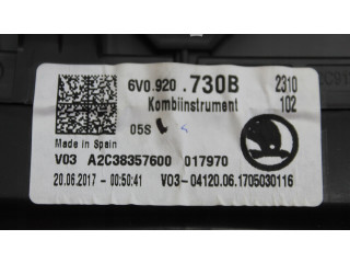 Панель приборов 6V0920730B Skoda Fabia Mk3 (NJ)