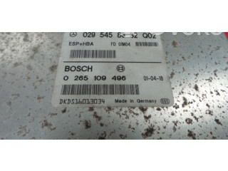 Блок управления АБС 0295458332, 0265109496   Mercedes-Benz A W168