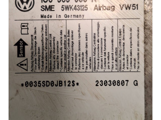 Блок подушек безопасности 5WK43125, 1C0909605K Skoda Fabia Mk1 (6Y)