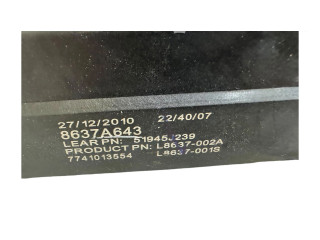 Блок предохранителей 8637A643, 7741013554 Mitsubishi Outlander