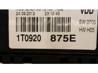 Панель приборов 1T0920875E, 1T0920875E Volkswagen Touran II