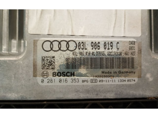 Řídící jednotka 03L906019C, 0281016353BOSCH Audi A4 Allroad 2010