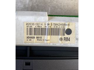 Панель приборов 3D0920881S, 5042460868   Volkswagen Phaeton       