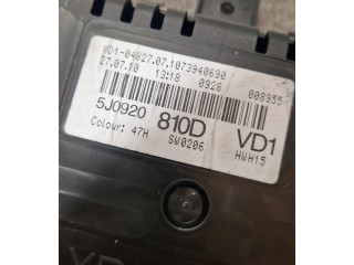 Панель приборов 5J0920810D, 1073940690 Skoda Fabia Mk2 (5J)