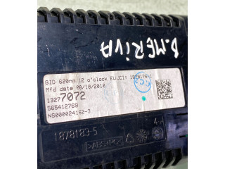 Дисплей 565412769, 13277072 Opel Meriva B