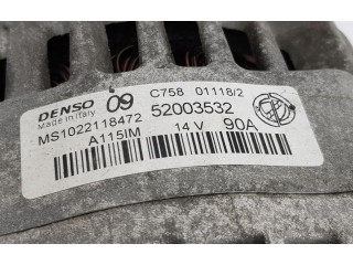 Генератор 52003532, 51859039   Fiat 500 1.2     