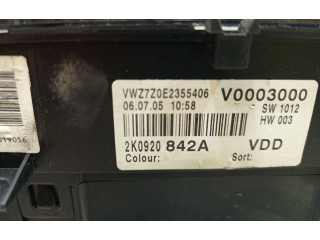 Панель приборов 2K0920842A, V0003000   Volkswagen Caddy       