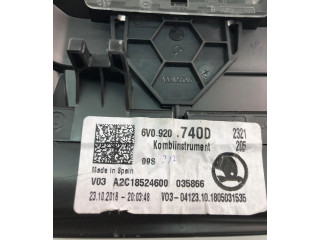 Спидометр (приборный щиток) 6V0920740D   Skoda Fabia Mk3 (NJ)   