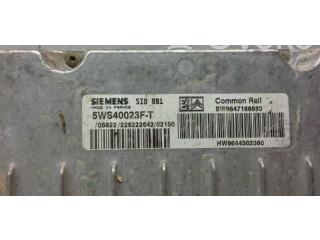 Блок управления двигателя 5WS40023FT, 273 Citroen Xsara