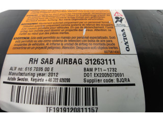 Подушка безопасности в сиденье 31263111, 46322626200 Volvo S60