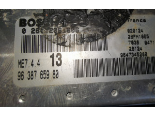 Блок управления двигателя 0261206606, 9638765980 Citroen Xsara