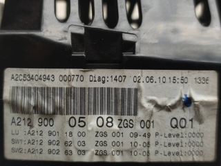 Přístrojová deska Mercedes-Benz E W212 2014 A2129000508, A2C53404943