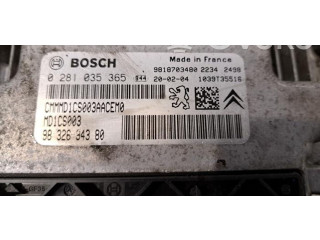 Блок управления двигателя 9832694380   Peugeot Partner III