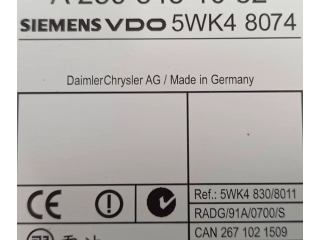 Блок управления дверью A2305451032, 5WK48074 Mercedes-Benz SL R230