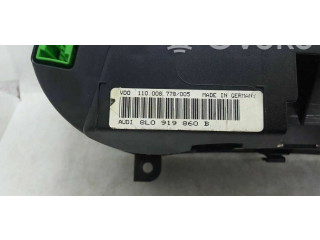 Панель приборов 8L0919860B Audi A3 S3 8L