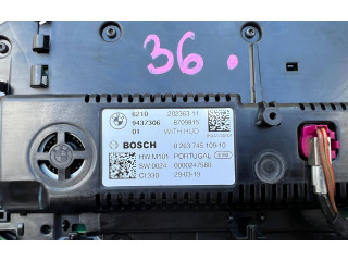 Přístrojová deska BMW 7 G11 G12 2017 9437306, 0000247580