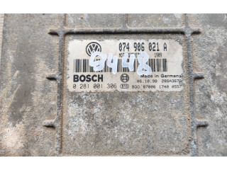 Блок управления двигателя 074906021A, 0281001306 Volkswagen Transporter - Caravelle T4