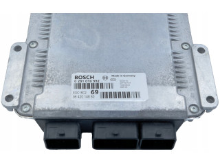 Блок управления двигателя 9642014880, 0281010592 Peugeot 306