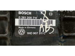 Блок управления двигателем Блок управления 0261200714, 1HO907311C Volkswagen Golf III