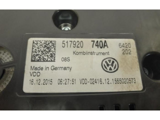 Панель приборов O212856, 517920740A Volkswagen Golf Sportsvan