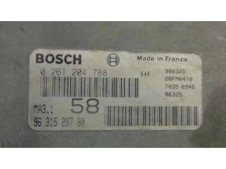 Řídící jednotka 176 Peugeot 106 1996