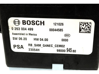 Блок управления 9800094580, 0263004499BOSCH Citroen DS4