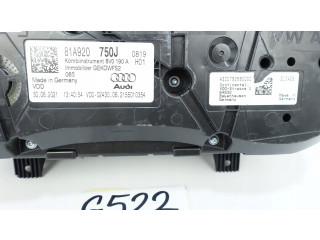 Панель приборов 81A920750J, 81A920750J Audi Q2 -