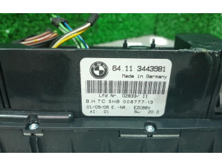 Блок управления климат-контролем 3443981 BMW X3 E83