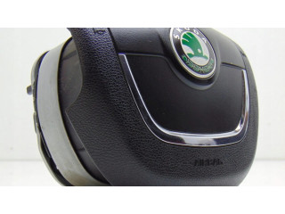 Подушка безопасности водителя 1Z0880201AR Skoda Superb B6 (3T)
