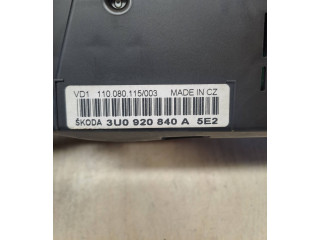 Панель приборов 110080115, 3U0920840A Skoda Superb B5 (3U)