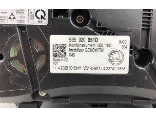 Панель приборов 565920951D Skoda Kodiaq