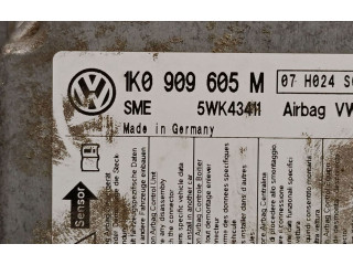Блок подушек безопасности 1K0909605M, 5WK43411SME   Skoda Octavia Mk2 (1Z)