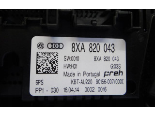 Блок управления климат-контролем 8XA820043, 8XA820043   Audi A1