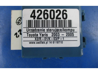 Řídící jednotka 859800D050, 859800D050 Toyota Yaris Verso 2004