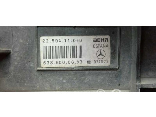 Вентилятор радиатора     6385001093    Mercedes-Benz Vito Viano W638 2.3