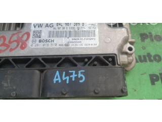 Блок управления двигателем Блок управления 0281018510, 04L907309B Skoda Octavia Mk3 (5E)